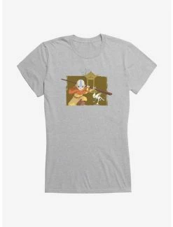 Top 10 ❤️ Avatar: The Last Airbender Aang And Momo 😍 Girls T-Shirt ⌛