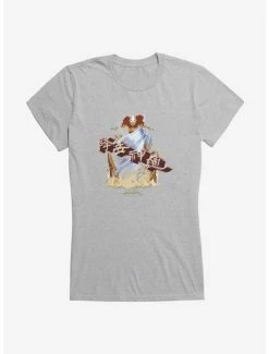 Budget 👏 Avatar: The Last Airbender Air Bend Aang Girls T-Shirt 🔔
