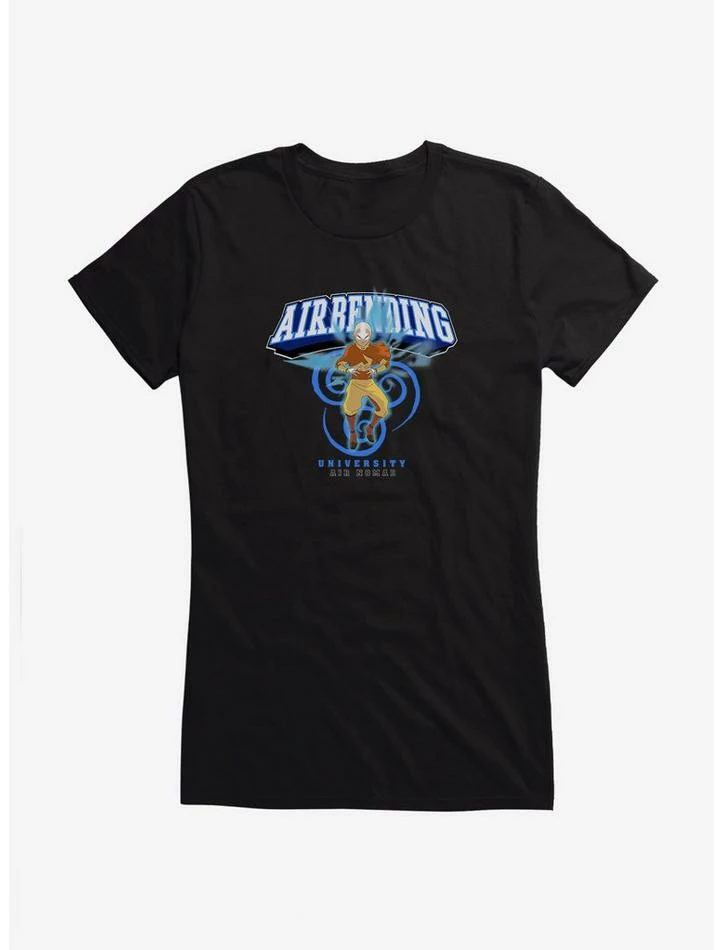 Cheapest ๐ Avatar: The Last Airbender Airbending University Girls T-Shirt ๐ - Image 2