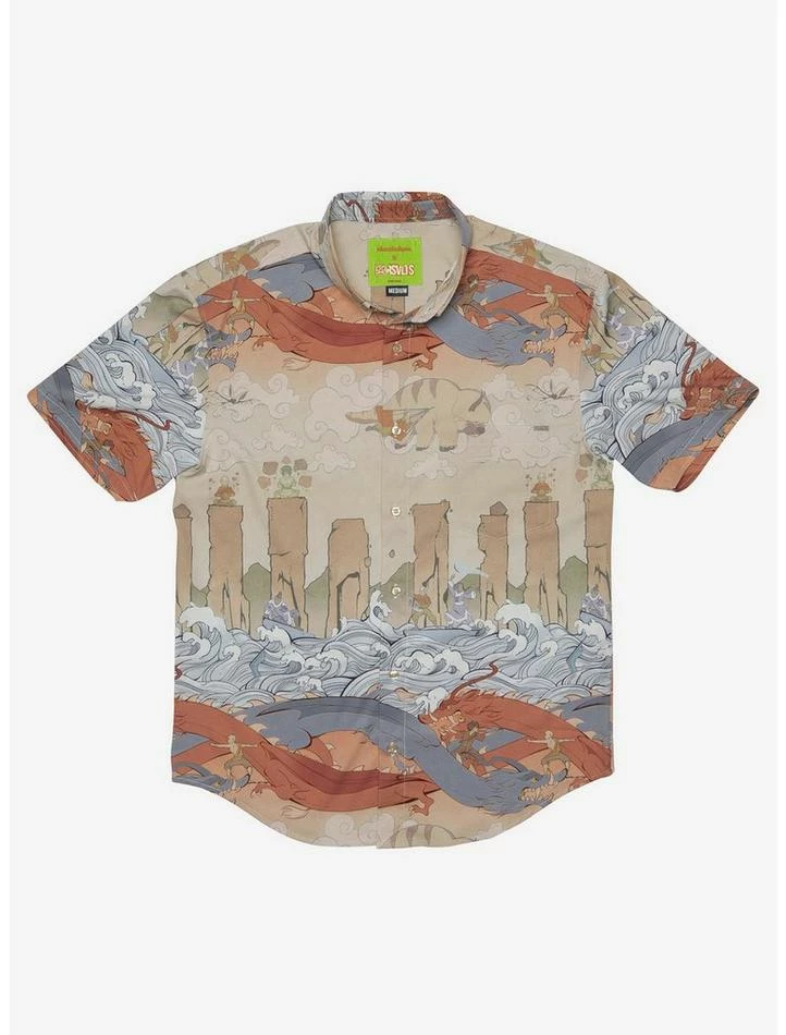 Top 10 ✔️ RSVLTS Avatar: The Last Airbender "Team Avatar" KUNUFLEX Short Sleeve 💯 Shirt ❤️