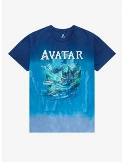Wholesale 🧨 Avatar: The Way Of Water Ilu Ombre Wash T-Shirt 🥰