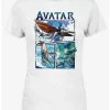 Cheap 😀 Avatar Animals Grid Girls T-Shirt 🎉