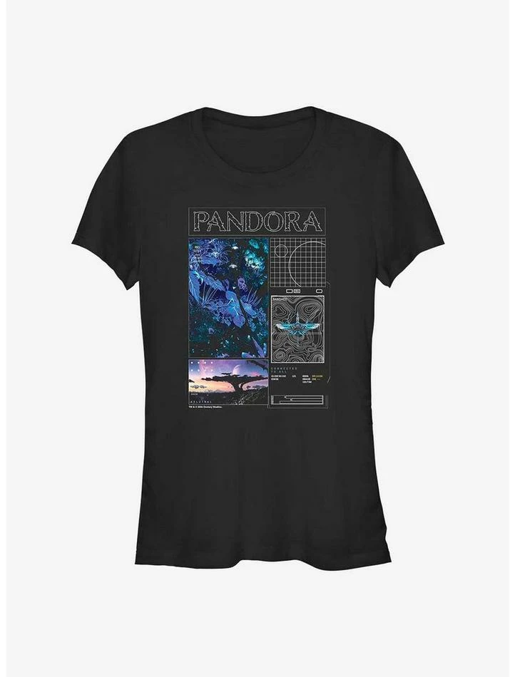 Cheap 🔔 Avatar Pandora Schematic Girls T-Shirt 🔥