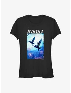Coupon ⌛ Avatar: The Way of Water Air Time Poster Girls T-Shirt 💯