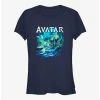 Buy 😀 Avatar: The Way of Water Underwater Tulkun 🎉 Girls T-Shirt ⭐