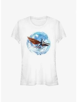 Wholesale ✔️ Avatar: The Way of Water Water Banshee Badge Girls T-Shirt 👍