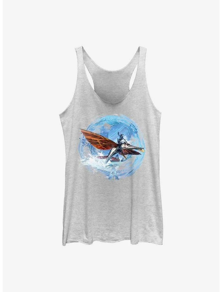 New ๐ Avatar: The Way of Water Water Banshee Badge โ Girls Tank โญ