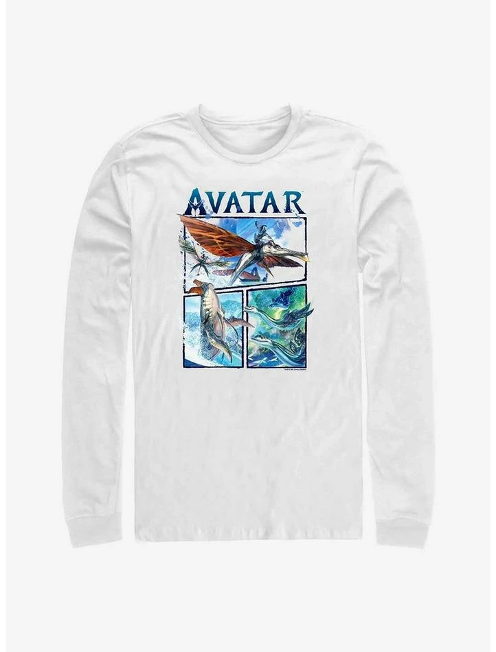 Best deal โญ Avatar: The Way of Water Air and Sea Long-Sleeve T-Shirt ๐
