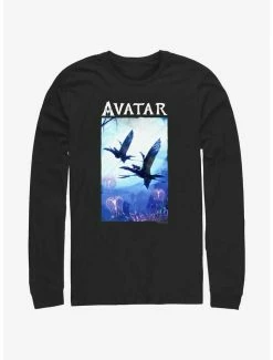 Budget 🛒 Avatar: The Way of Water Air Time Poster Long-Sleeve T-Shirt ✔️