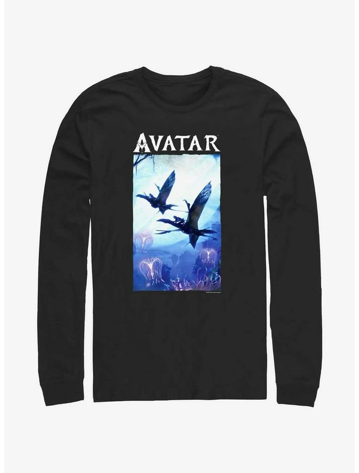 Budget π Avatar: The Way of Water Air Time Poster Long-Sleeve T-Shirt βοΈ