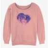 Best reviews of 😀 Avatar: The Way of Water Jake and Neytiri Face Heart Girls Slouchy Sweatshirt 👍