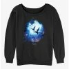 Budget ❤️ Avatar: The Way of Water Flying Banshee 🤩 Girls Slouchy Sweatshirt 😍